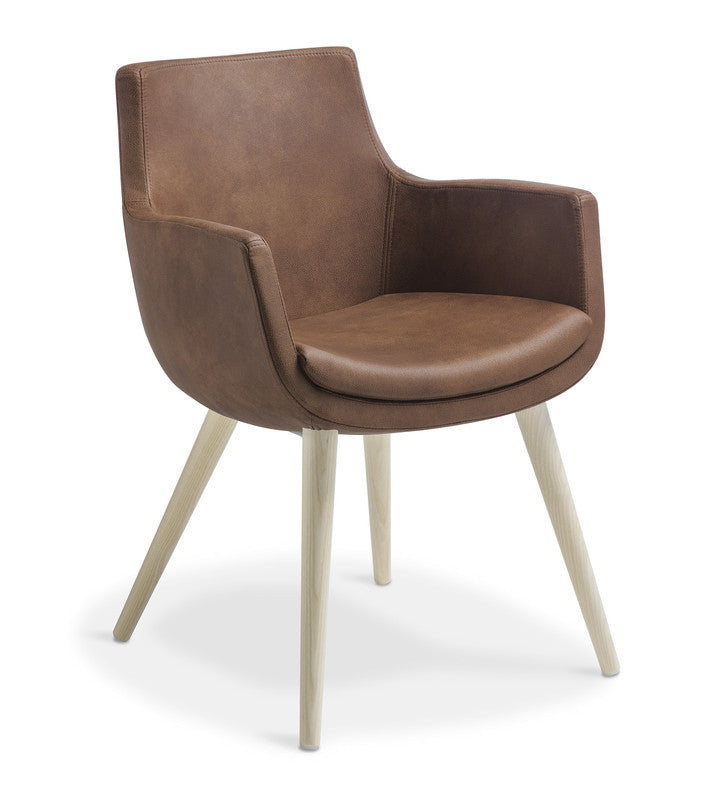Ferne Meeting Chair Tan / Eastwood / Natural Ash Timber