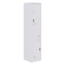 Fortis Steel Storage Locker 2 Door Stepped / Latch Lock for Padlock / 380