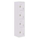 Fortis Steel Storage Locker 4 Door / Latch Lock for Padlock / 300