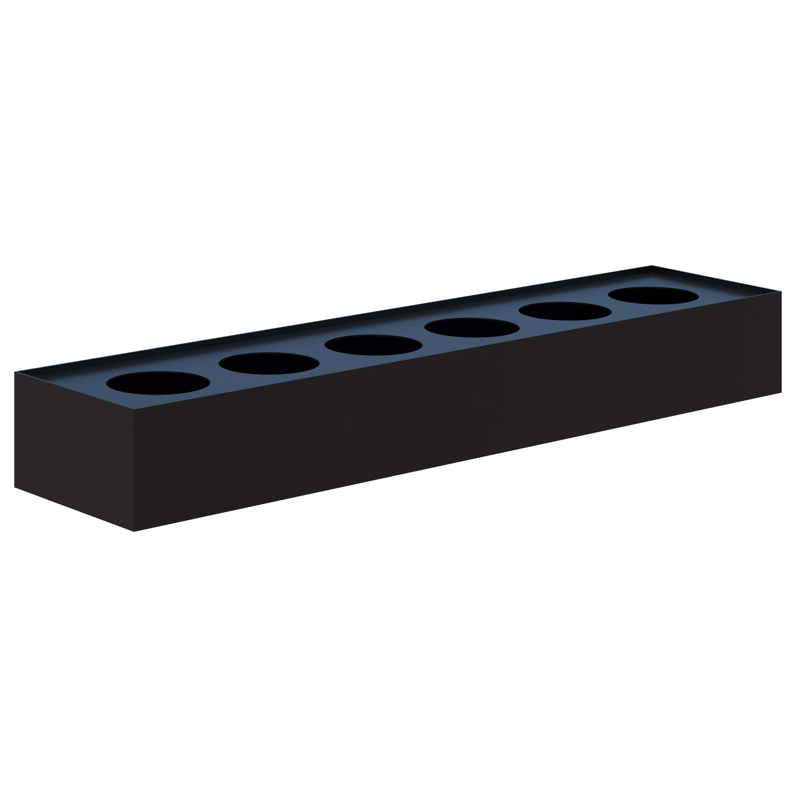 Fortis Steel Storage - Planter Box Black