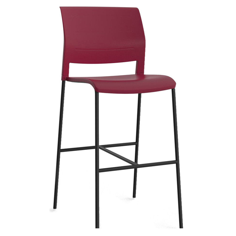 Game Barstool Red / Black