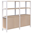 Grid 40 Modular Storage 1500 x 1720 / Refined Oak / White