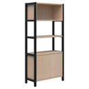 Grid 40 Modular Storage 1890 x 880 / Refined Oak / Black