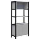 Grid 40 Modular Storage 1890 x 880 / Silver Strata / Black