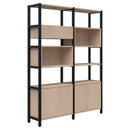 Grid 40 Modular Storage 2280 x 1720 / Refined Oak / Black