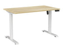 Haven Boost Standing Desk 1200 x 700 / Atlantic Oak / White