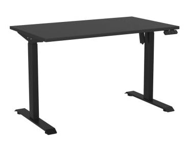 Haven Boost Standing Desk 1200 x 700 / Black / Black