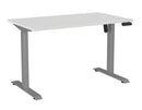 Haven Boost Standing Desk 1200 x 700 / White / Silver