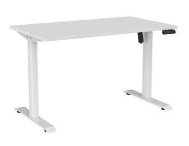Haven Boost Standing Desk 1200 x 700 / White / White