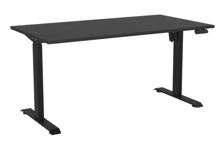 Haven Boost Standing Desk 1500 x 800 / Black / Black
