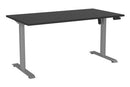 Haven Boost Standing Desk 1500 x 800 / Black / Silver