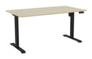 Haven Boost Standing Desk 1500 x 800 / Nordic Maple / Black
