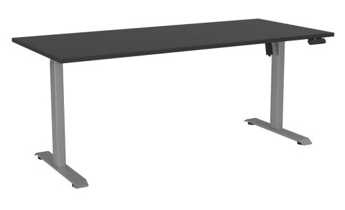 Haven Boost Standing Desk 1800 x 800 / Black / Silver
