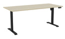 Haven Boost Standing Desk 1800 x 800 / Nordic Maple / Black