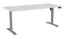 Haven Boost Standing Desk 1800 x 800 / White / Silver
