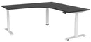 Haven Electric 90° Workstation 1800 x 1800 / Black / White