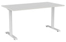 Haven Fixed Single Sided Desk 1500 x 800 / White / White