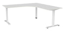 Haven Fixed Workstation Corner Desk 1800 x 1800 / White / White