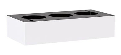 Kubix Planter Box White