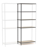 Kubix Shelving - Middle Section Atlantic Oak