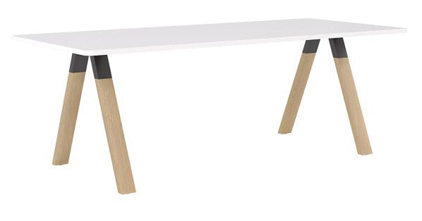 Ligna Meeting Table 2100 x 900 / White