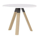 Ligna Round Meeting Table 900 x 900 / White
