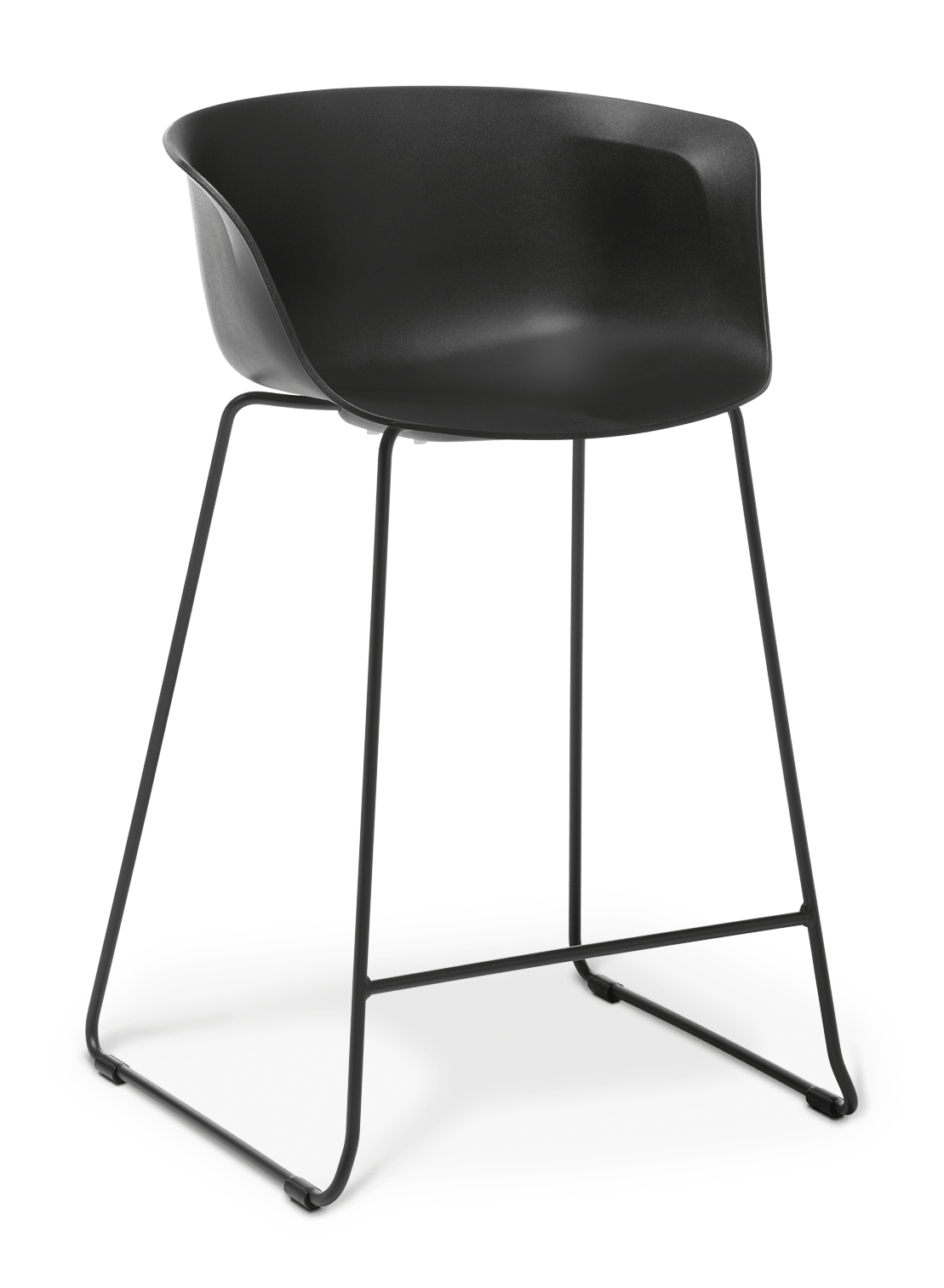 Loria Bar Stool Black