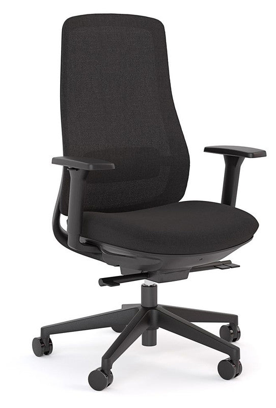 Lume Mesh Chair Black / Unassembled