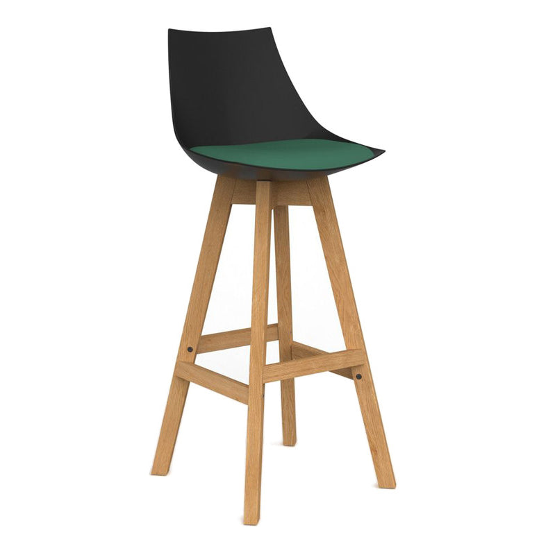 Luna Barstool Fern Green / Black