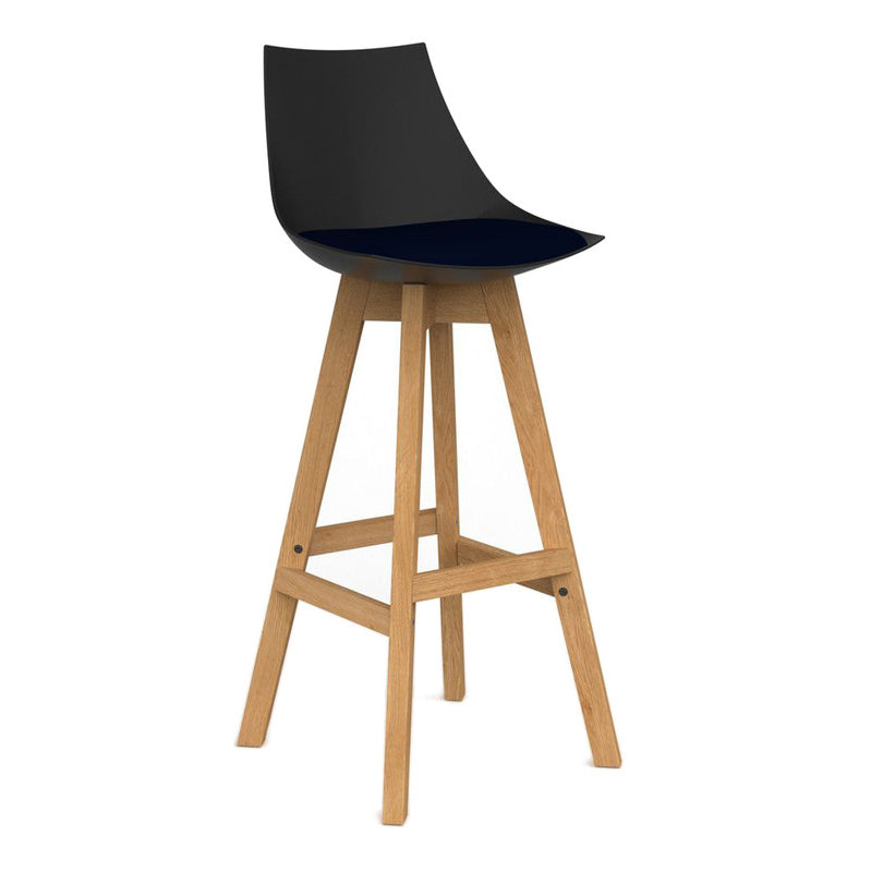 Luna Barstool Navy / Black