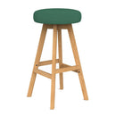 Luna Button Barstool Fern Green