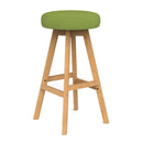 Luna Button Barstool Lime Green