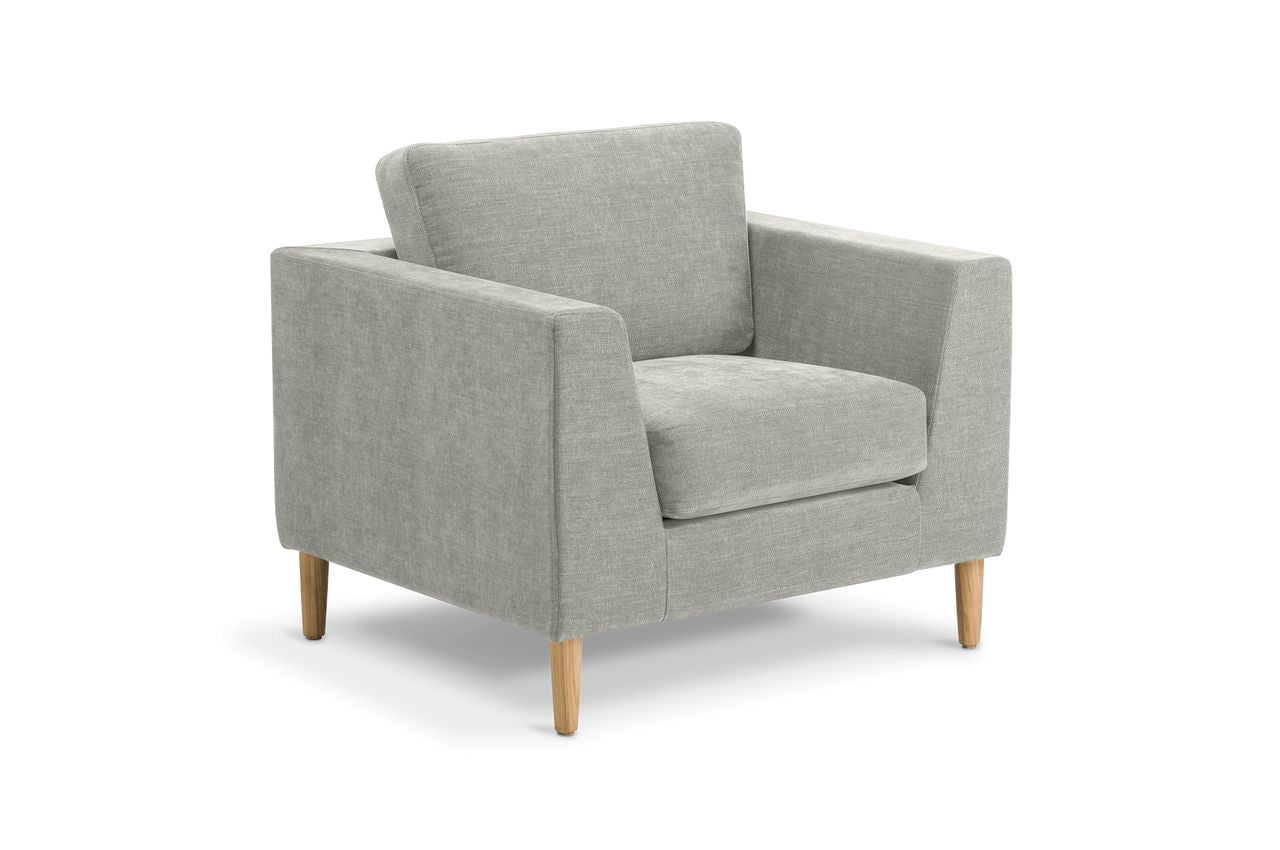Mackenzie Soft Seating Mist / 1-Seater