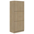 Mascot Lockers 3H x 2W / Classic Oak / Keyed Locking