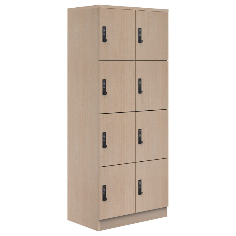 Mascot Lockers 4H x 2W / Refined Oak / Digital Locking