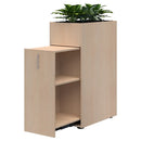 Mascot Personal Storage Planter Refined Oak / Left Hand / Non Locking