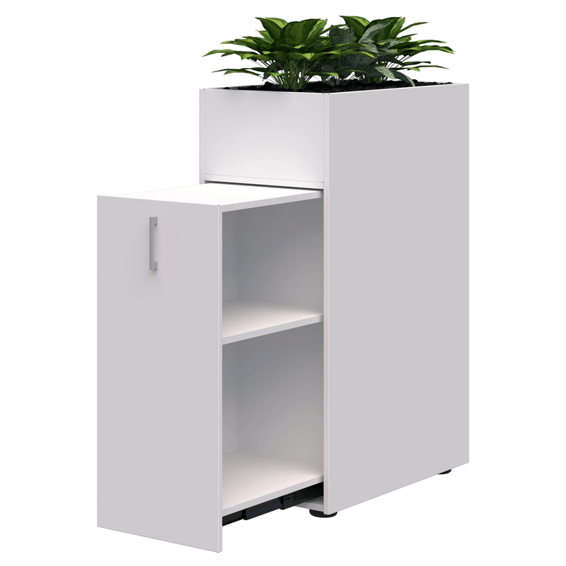 Mascot Personal Storage Planter Snow Velvet / Left Hand / Locking