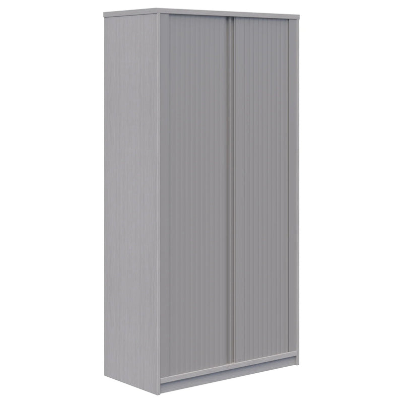 MASCOT Tambour Storage Unit / Silver Strata / 1800H x 800L x 450D