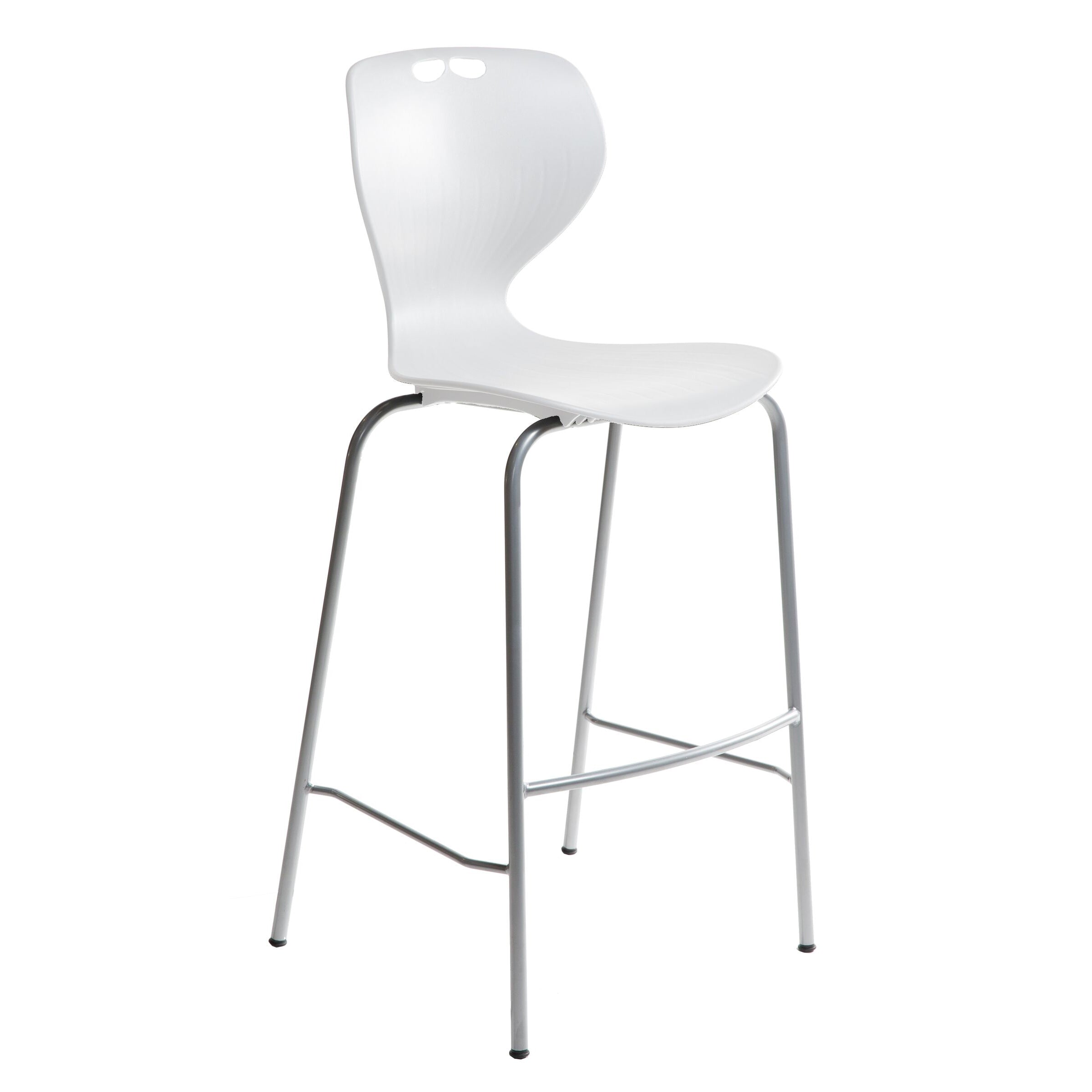 Mata Bar Stool White / 650mm