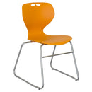 Mata Sled Visitor Chair Mango