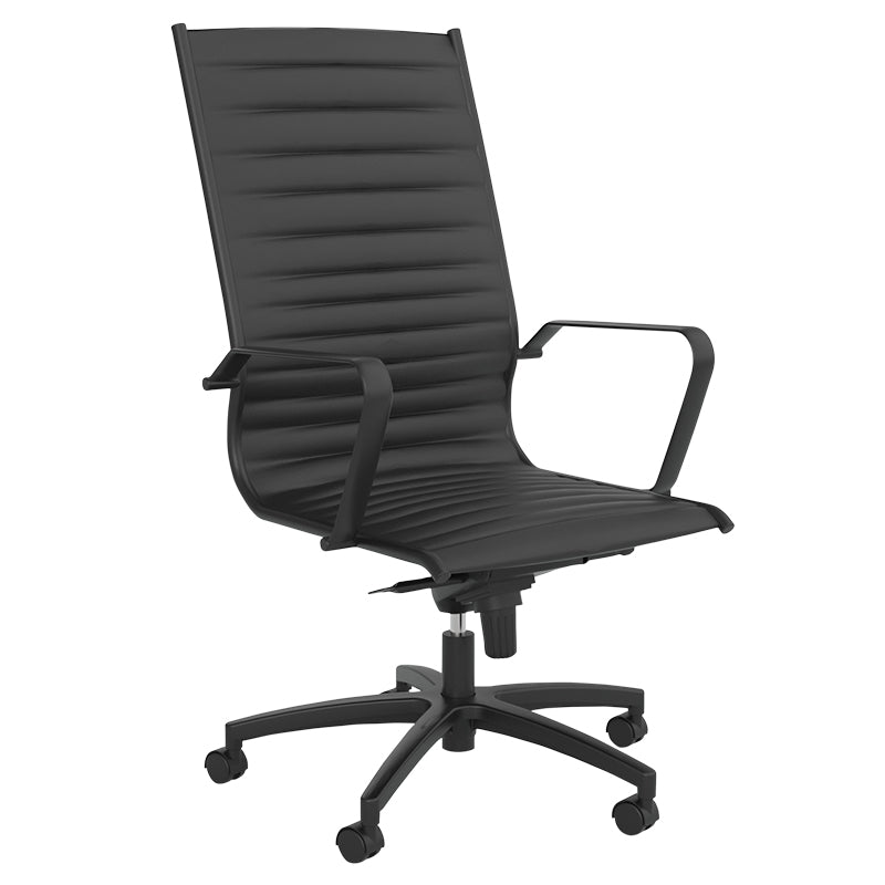 Metro Executive Chair Highback / Black / Unassembled