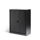 Milano Storage Tambour 1200h x 1020w x 450d mm / Black