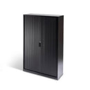 Milano Storage Tambour 1980h x 1200w x 450d mm / Black