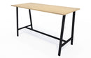 Milford Bar Leaner 1800x800 / Black / Aged Ash