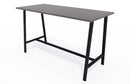 Milford Bar Leaner 1800x800 / Black / Carbon