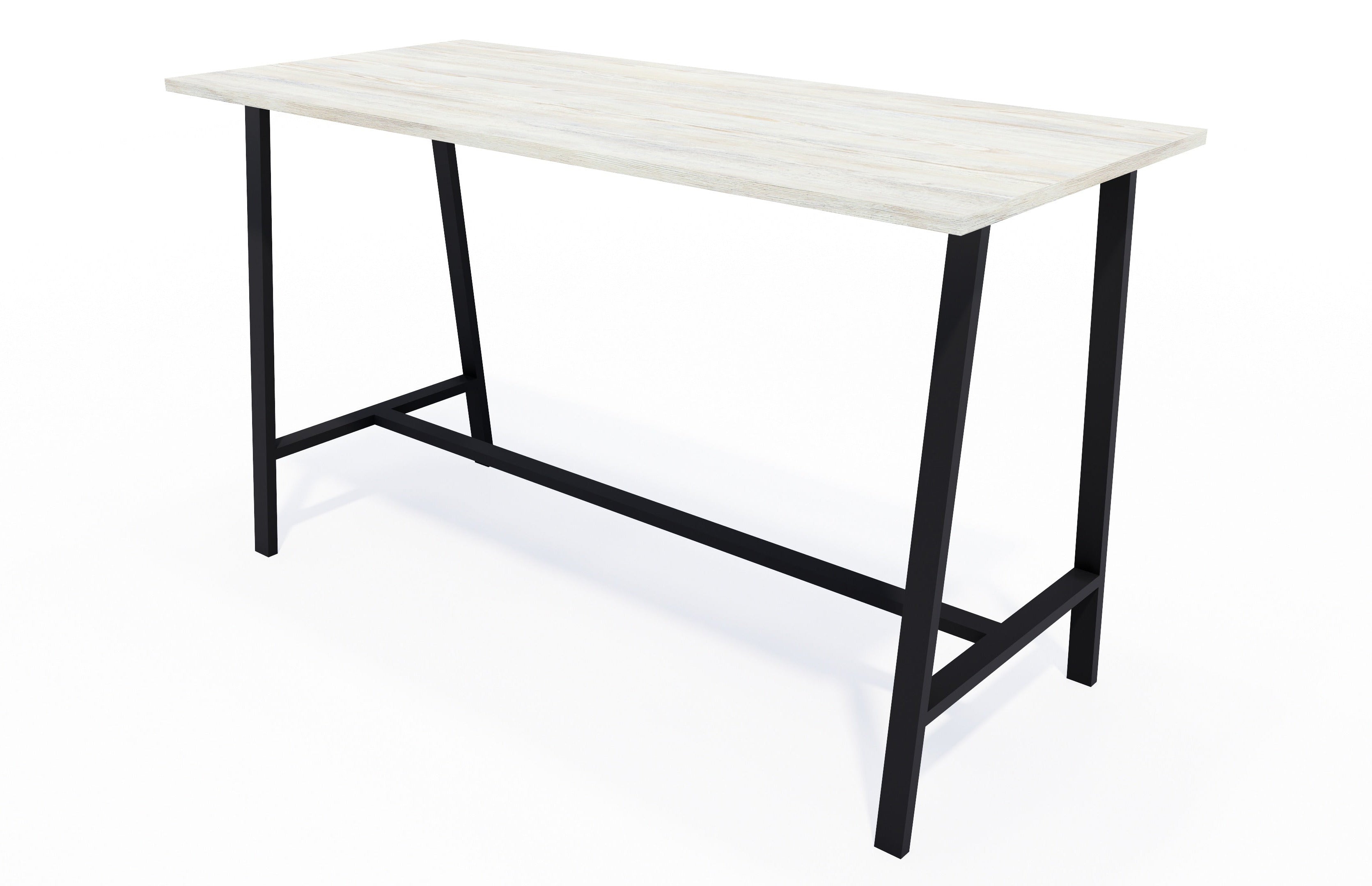 Milford Bar Leaner 1800x800 / Black / Nordic Pine