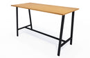 Milford Bar Leaner 1800x800 / Black / NZ Tawa