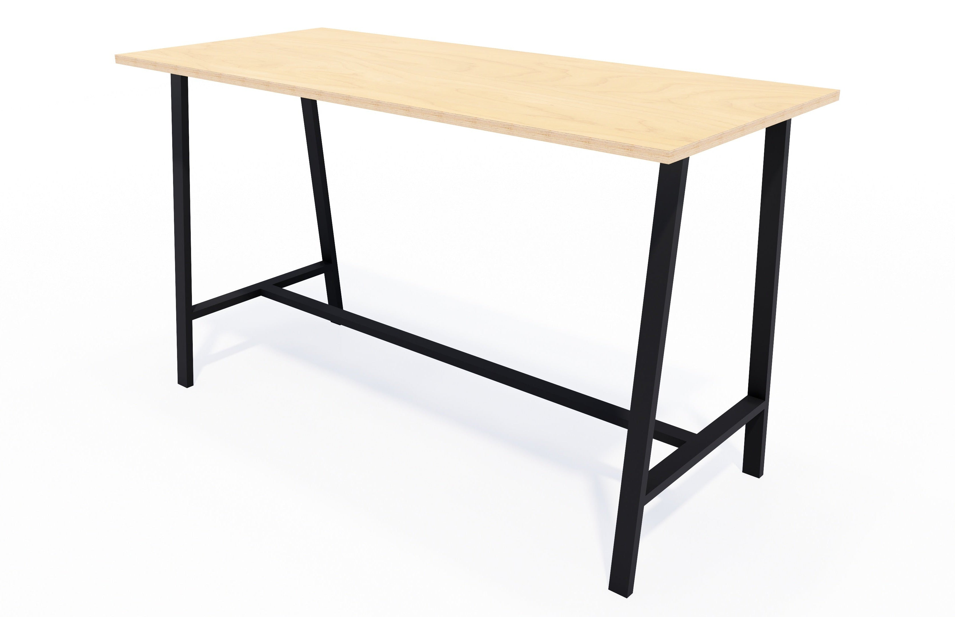 Milford Bar Leaner 1800x800 / Black / Premium Ply