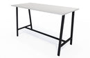 Milford Bar Leaner 1800x800 / Black / Silver Haze