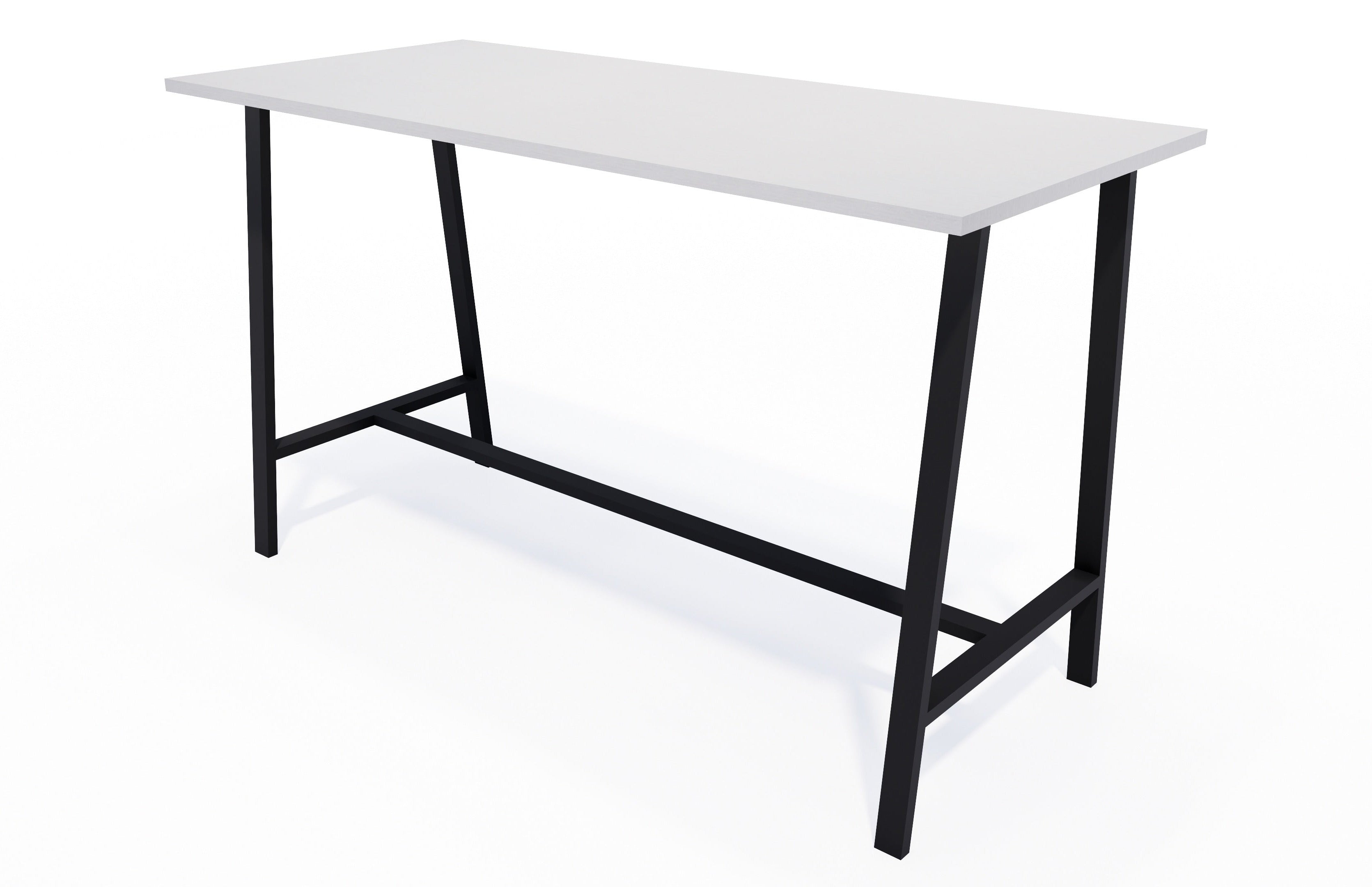Milford Bar Leaner 1800x800 / Black / Silver Strata